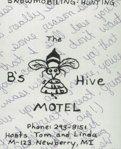 Cedar Gables Motel (Bs Hive Motel) - 1977 Newberry High Yearbook Ad